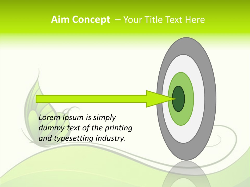 Decoration Image Insect PowerPoint Template