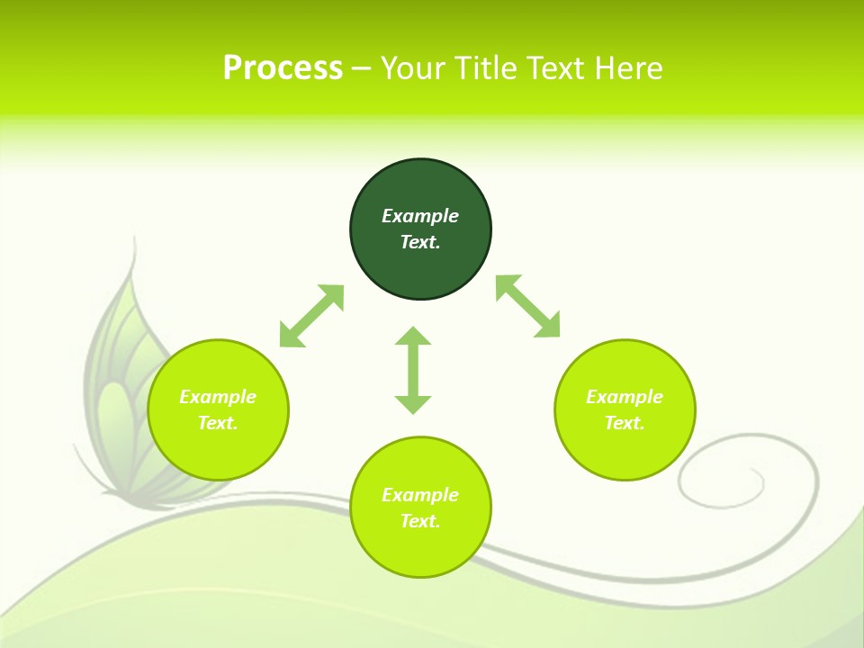 Decoration Image Insect PowerPoint Template