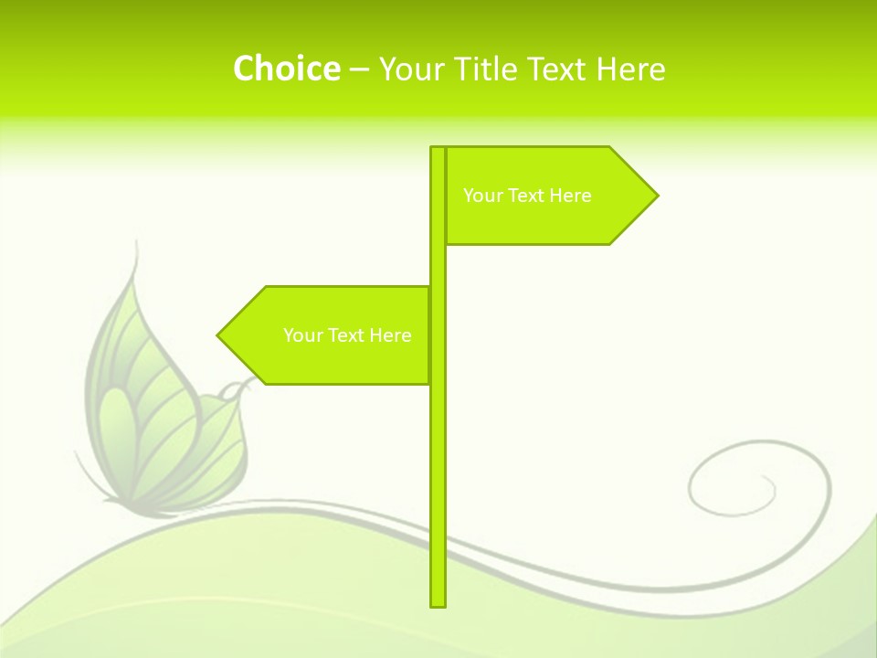 Decoration Image Insect PowerPoint Template