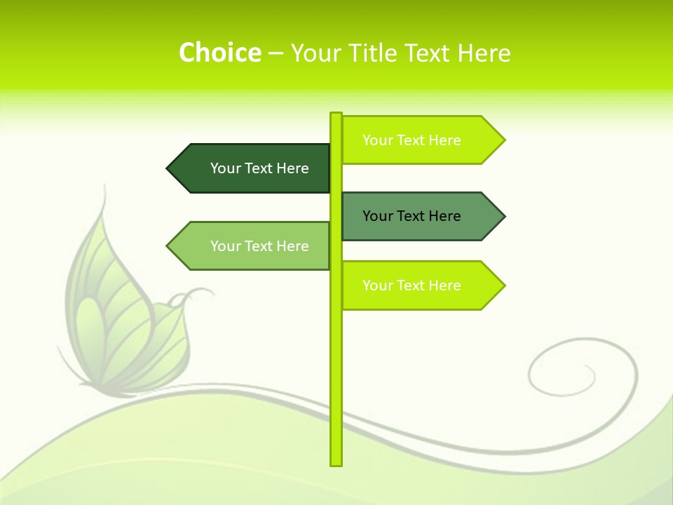 Decoration Image Insect PowerPoint Template