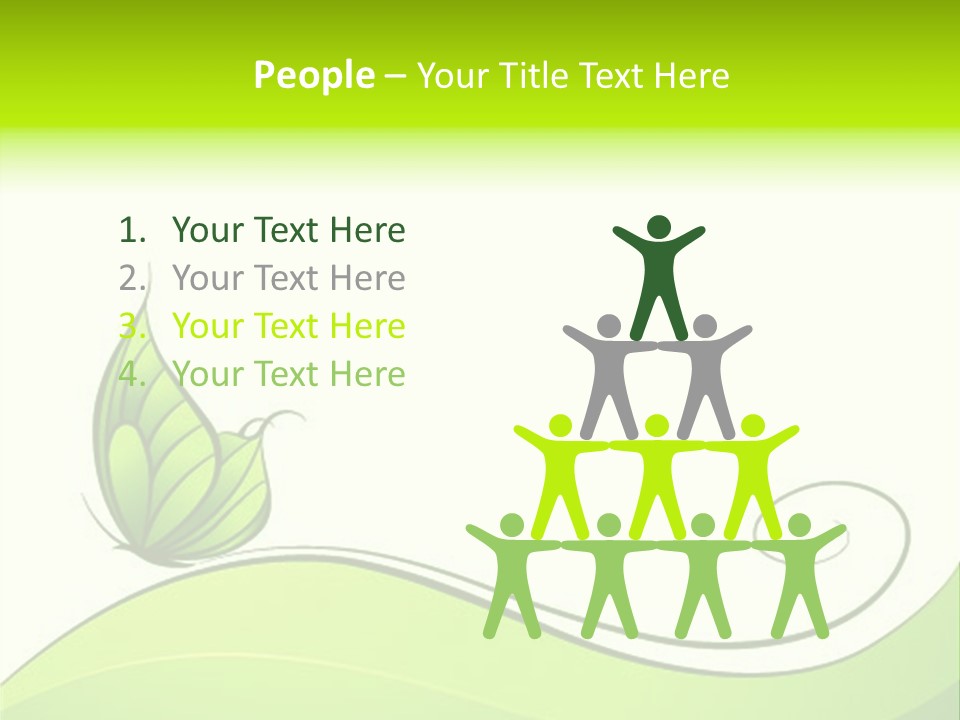 Decoration Image Insect PowerPoint Template