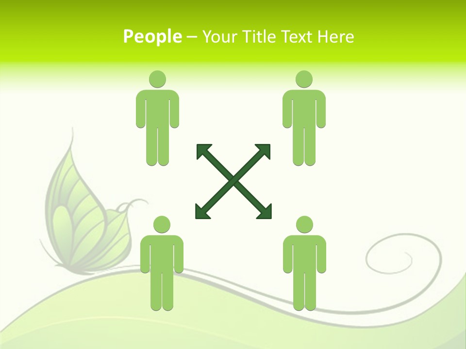 Decoration Image Insect PowerPoint Template