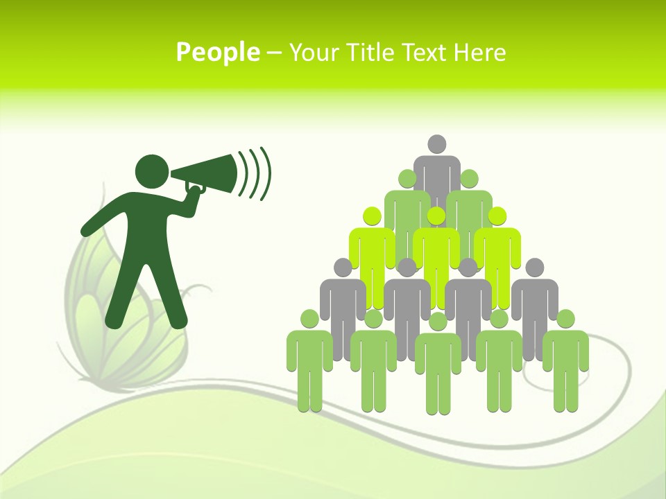 Decoration Image Insect PowerPoint Template