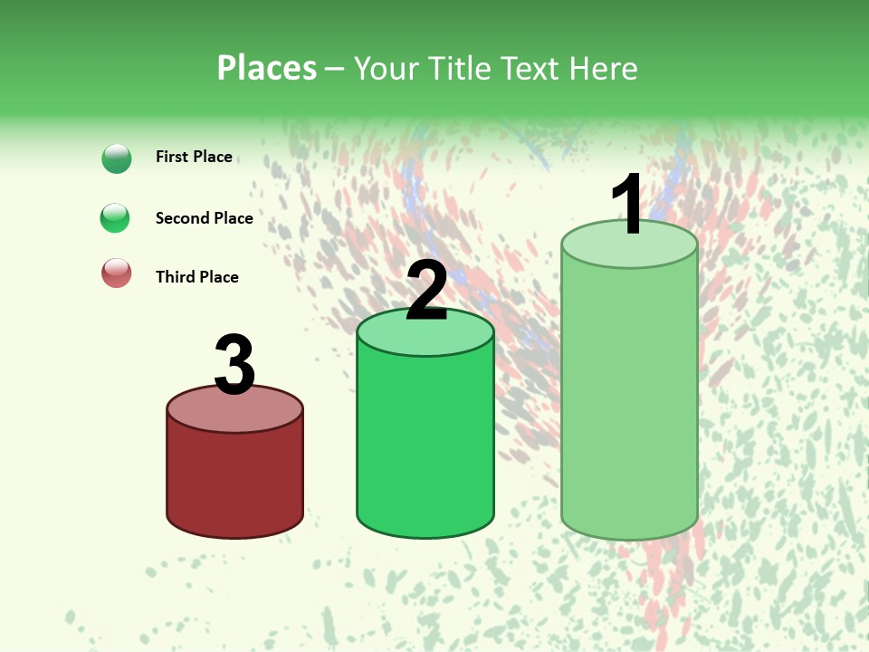 Single Paint Valentine PowerPoint Template