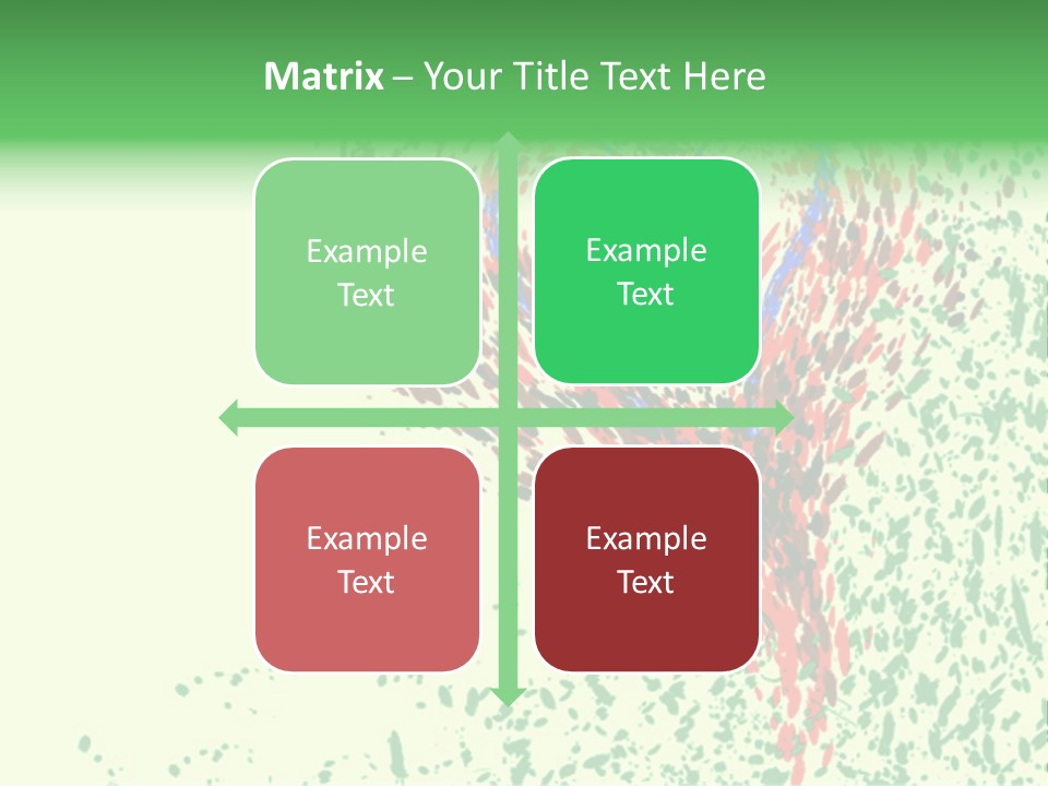 Single Paint Valentine PowerPoint Template