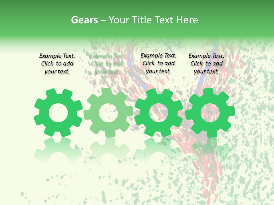 Single Paint Valentine PowerPoint Template