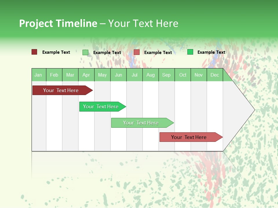 Single Paint Valentine PowerPoint Template