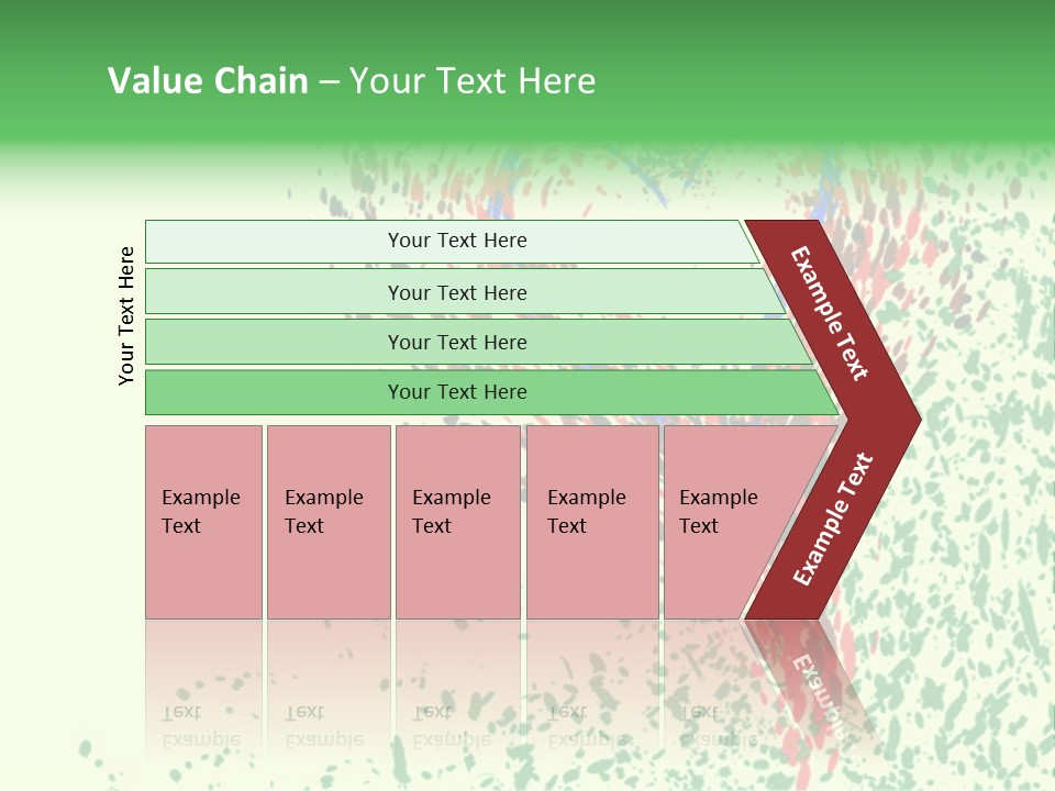 Single Paint Valentine PowerPoint Template