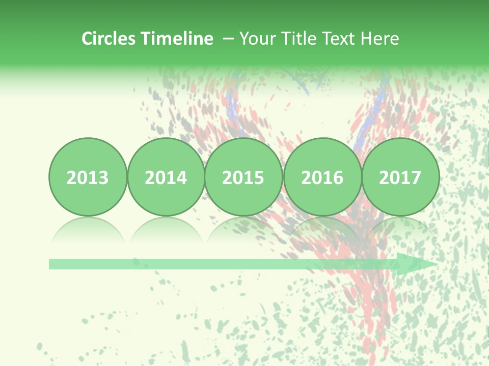 Single Paint Valentine PowerPoint Template