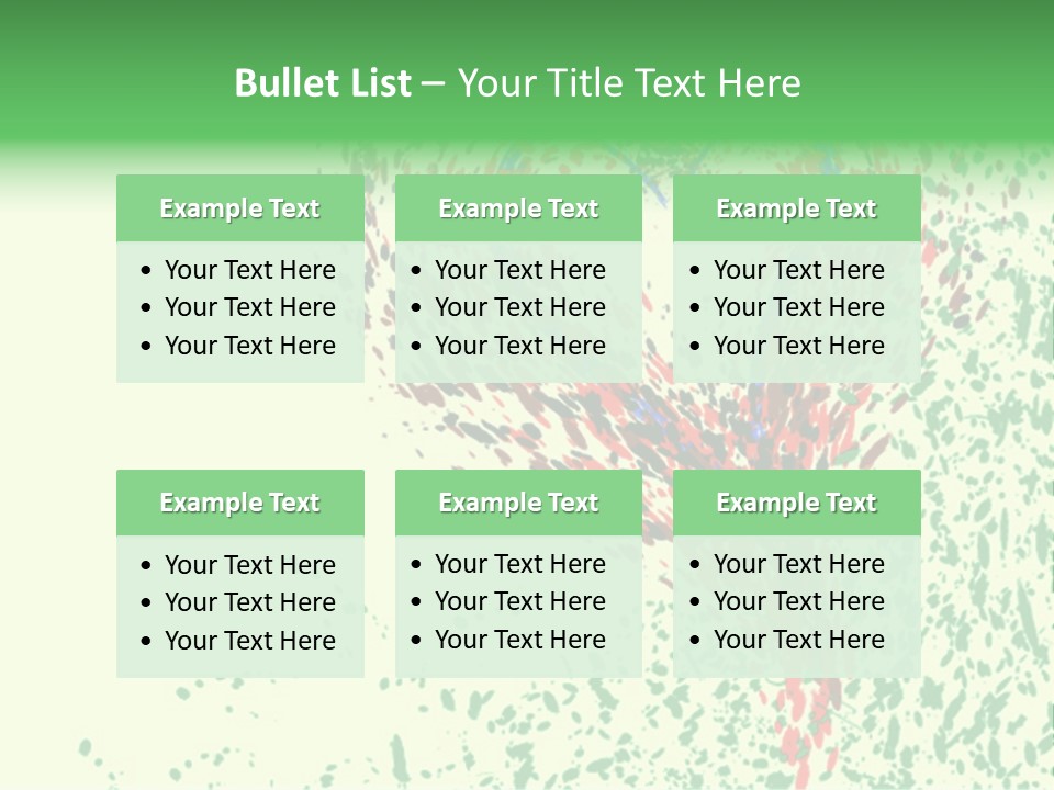 Single Paint Valentine PowerPoint Template