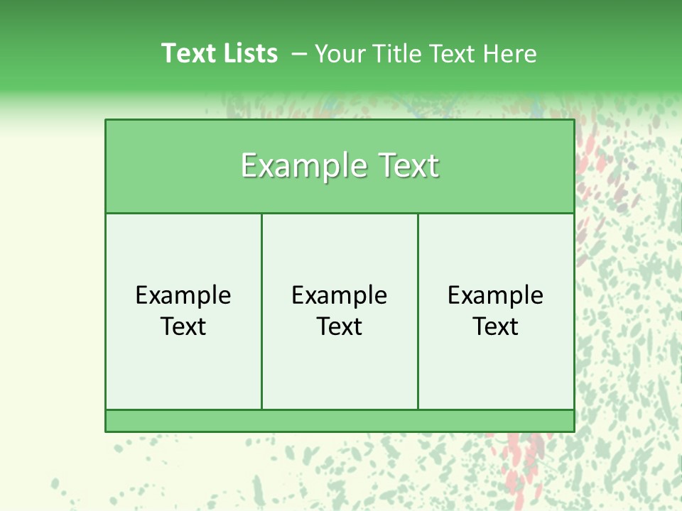 Single Paint Valentine PowerPoint Template