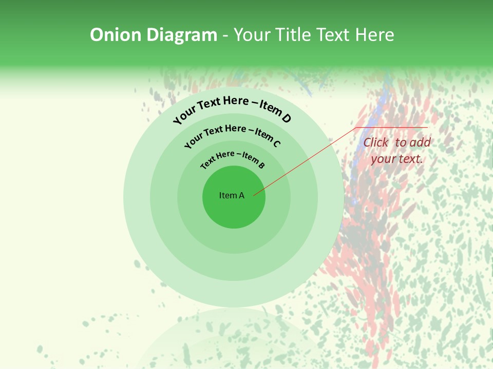 Single Paint Valentine PowerPoint Template