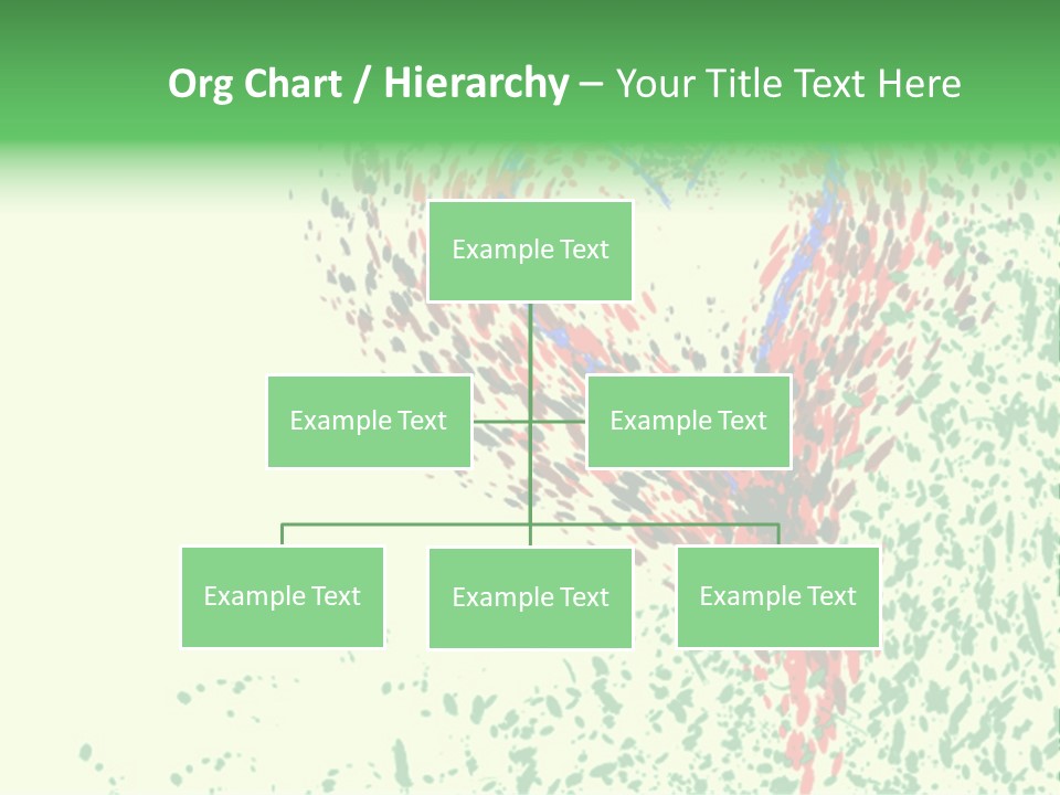 Single Paint Valentine PowerPoint Template