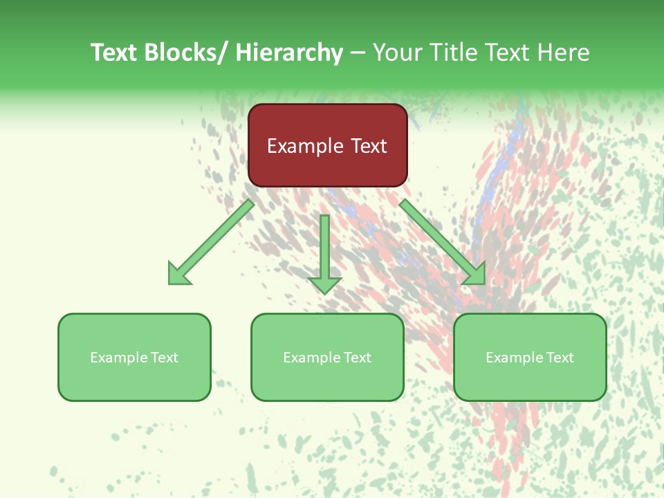 Single Paint Valentine PowerPoint Template
