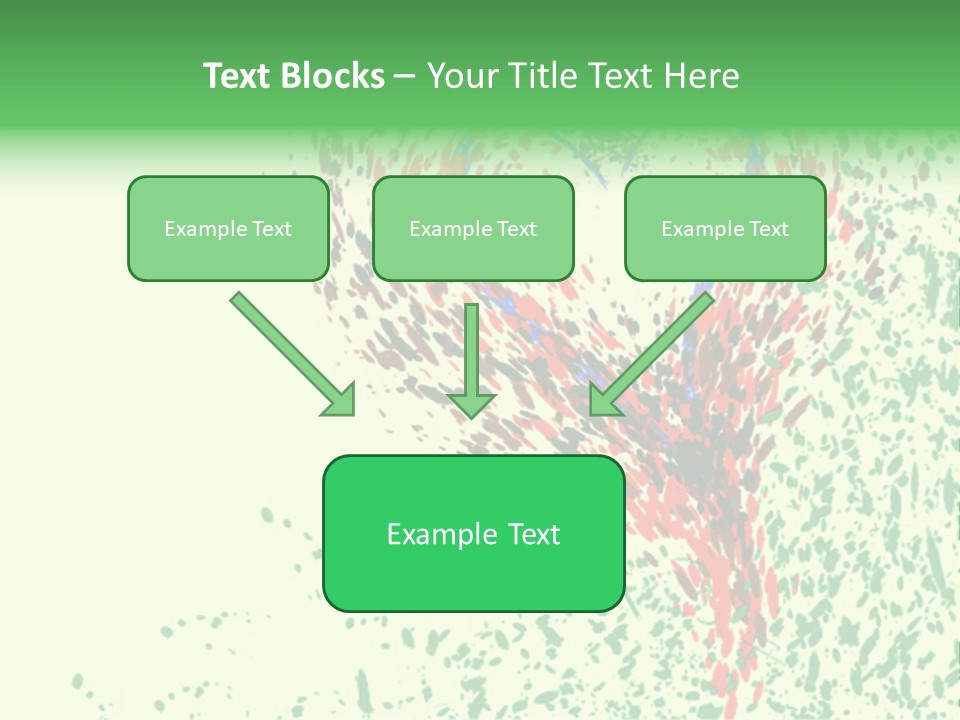 Single Paint Valentine PowerPoint Template