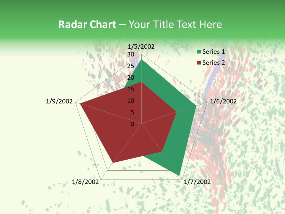 Single Paint Valentine PowerPoint Template