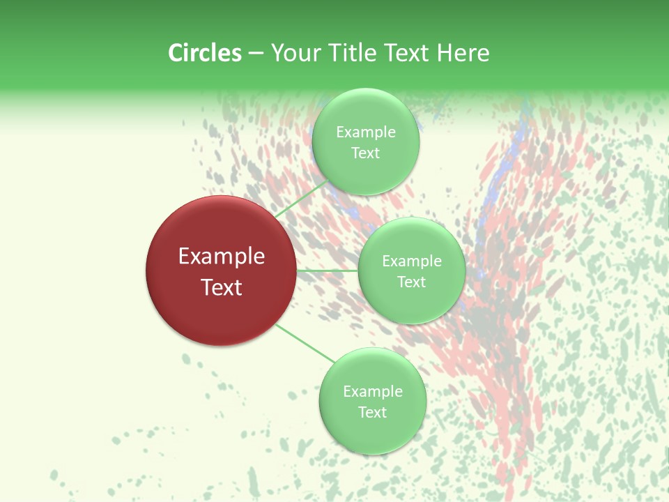 Single Paint Valentine PowerPoint Template