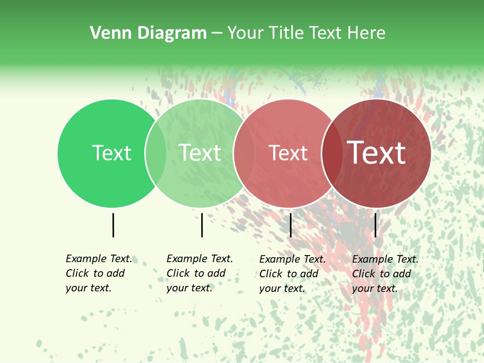 Single Paint Valentine PowerPoint Template