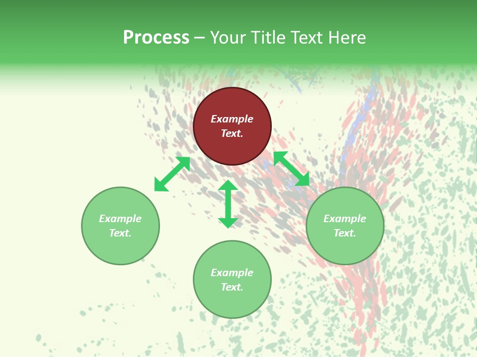 Single Paint Valentine PowerPoint Template