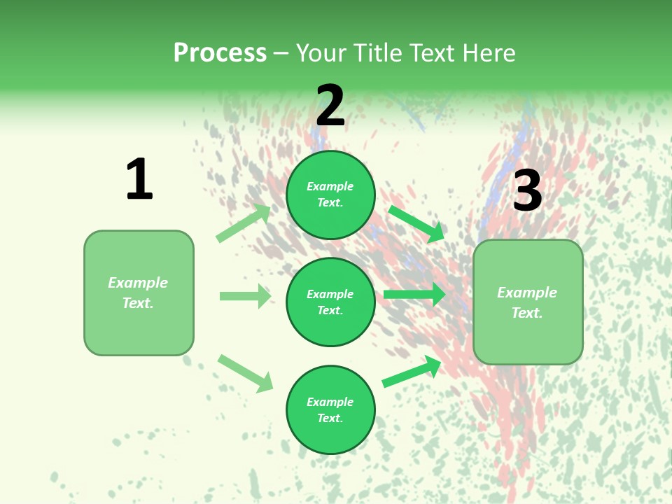 Single Paint Valentine PowerPoint Template