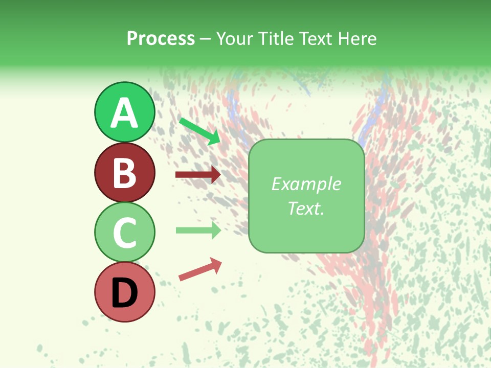 Single Paint Valentine PowerPoint Template