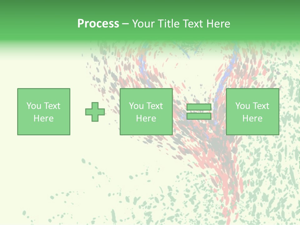 Single Paint Valentine PowerPoint Template