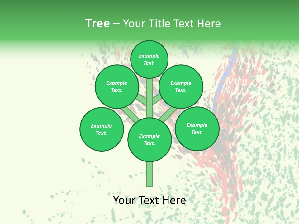 Single Paint Valentine PowerPoint Template