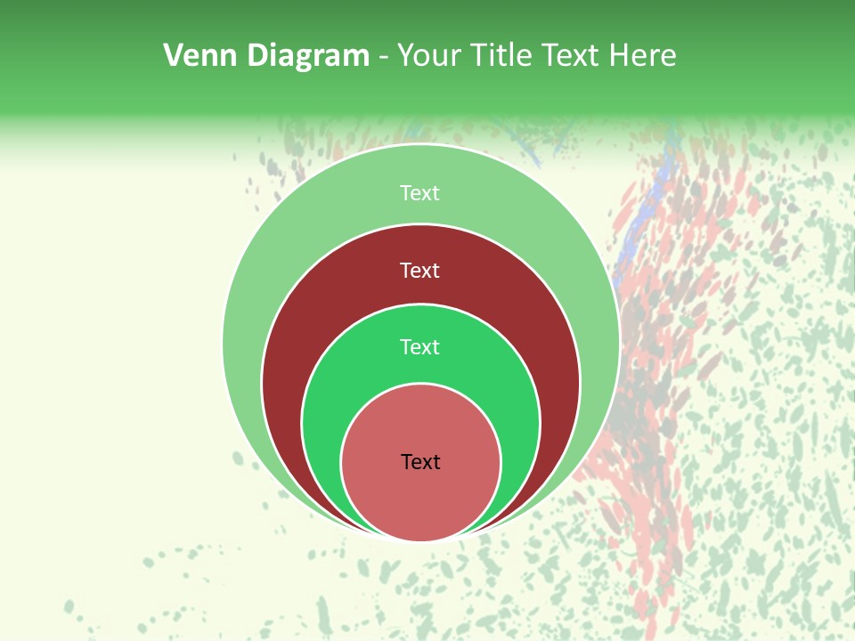 Single Paint Valentine PowerPoint Template