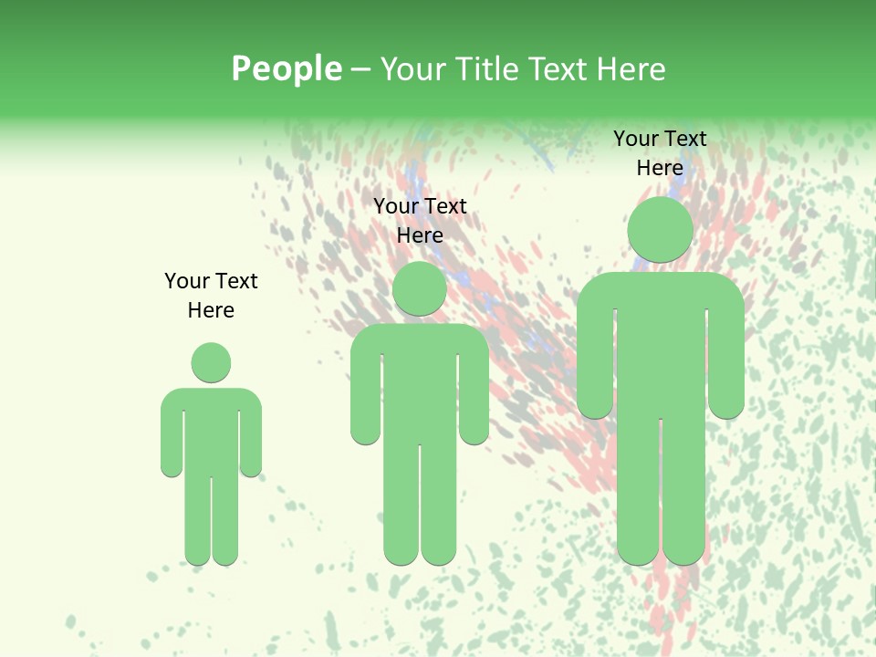 Single Paint Valentine PowerPoint Template