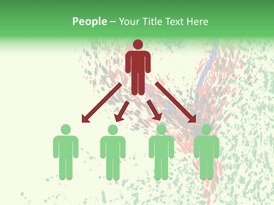 Single Paint Valentine PowerPoint Template