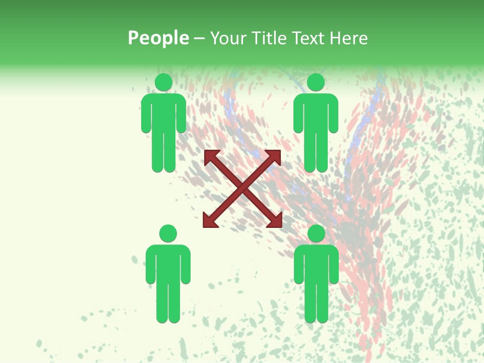 Single Paint Valentine PowerPoint Template