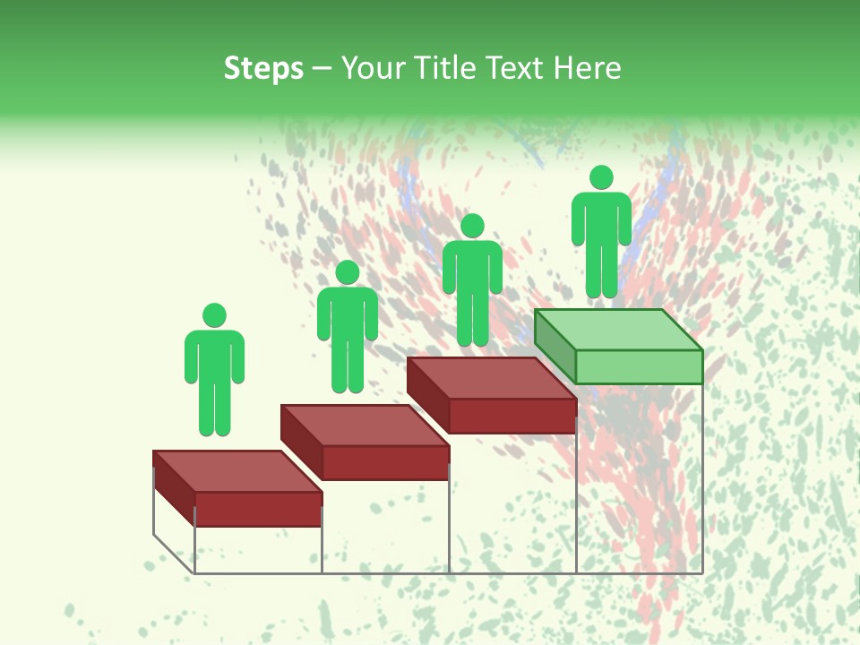 Single Paint Valentine PowerPoint Template