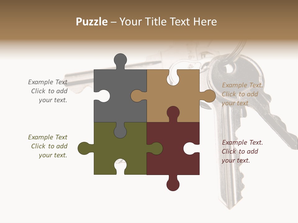 Keys Locksmith Inside PowerPoint Template