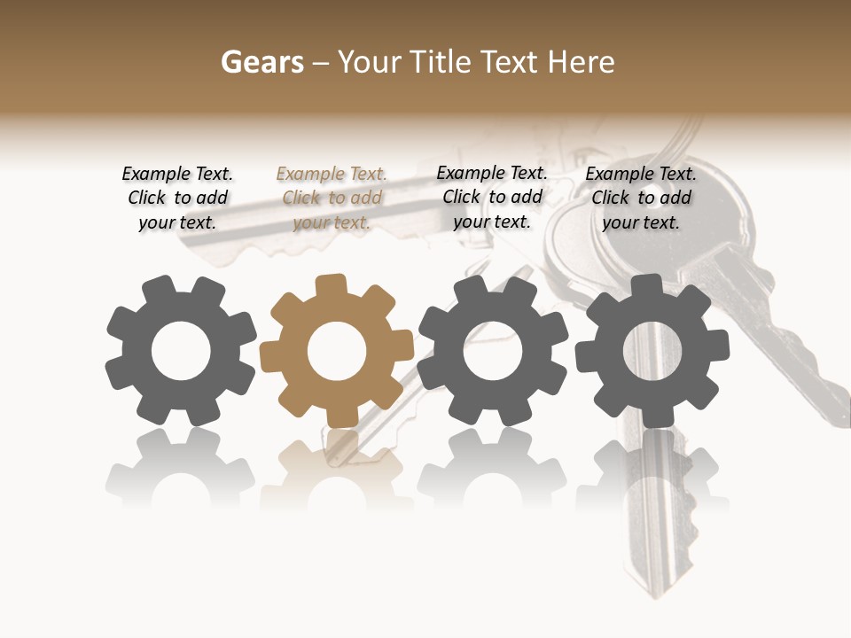 Keys Locksmith Inside PowerPoint Template