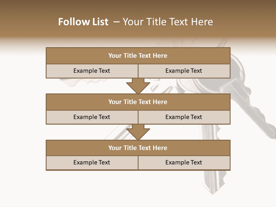 Keys Locksmith Inside PowerPoint Template