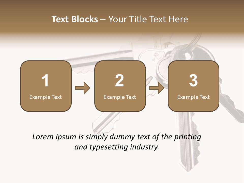 Keys Locksmith Inside PowerPoint Template