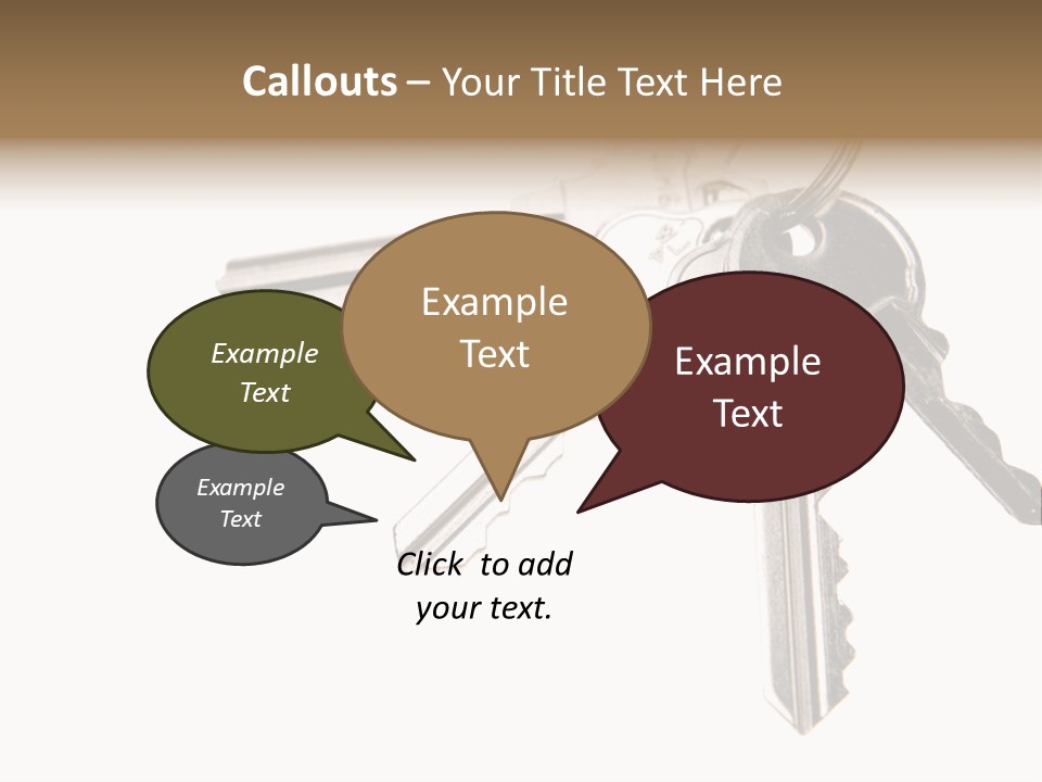 Keys Locksmith Inside PowerPoint Template