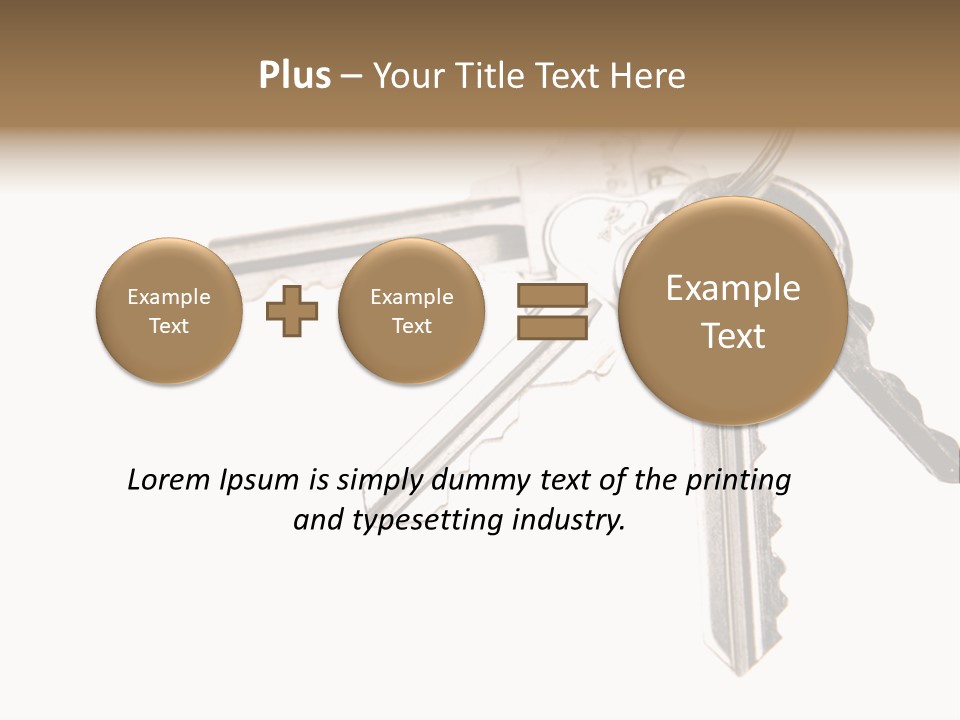 Keys Locksmith Inside PowerPoint Template