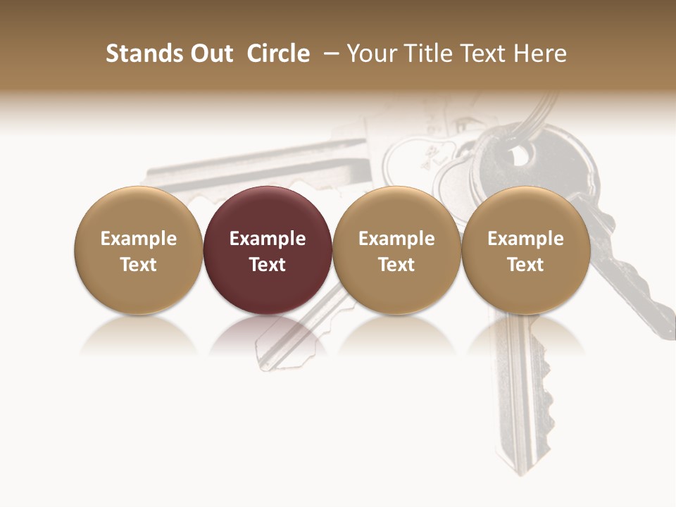 Keys Locksmith Inside PowerPoint Template