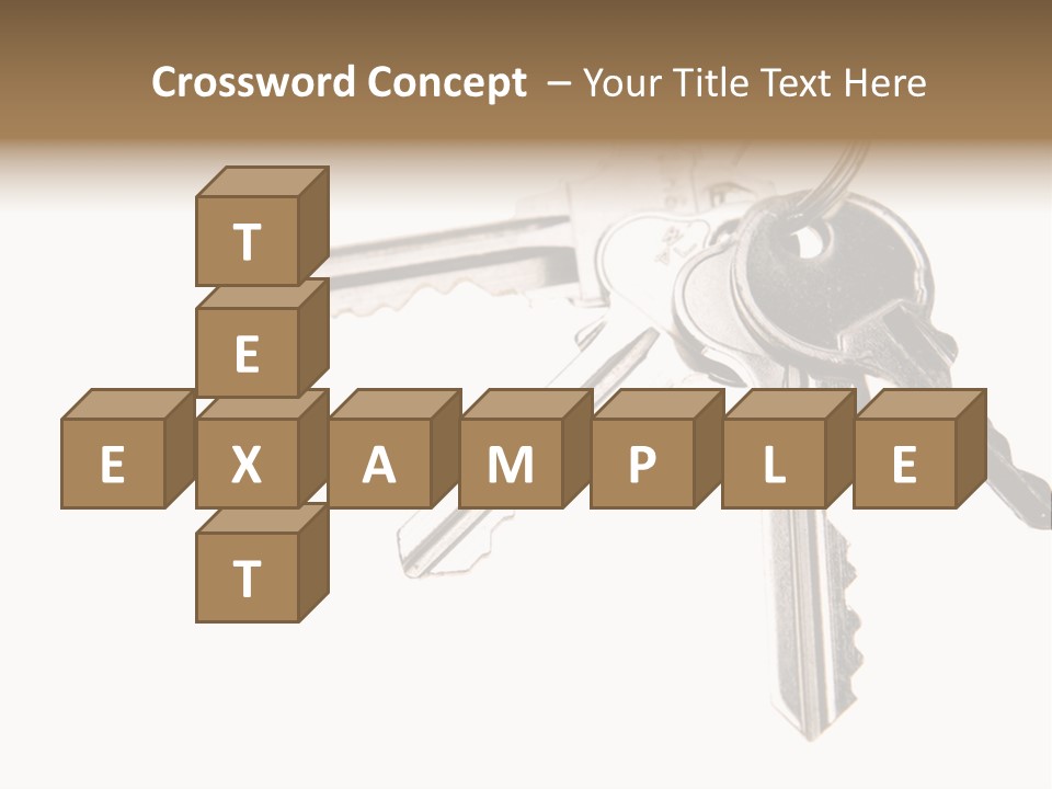 Keys Locksmith Inside PowerPoint Template