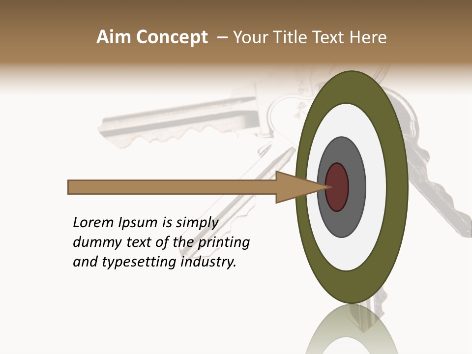 Keys Locksmith Inside PowerPoint Template