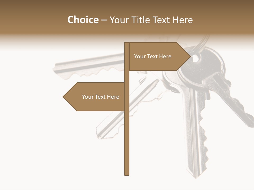 Keys Locksmith Inside PowerPoint Template