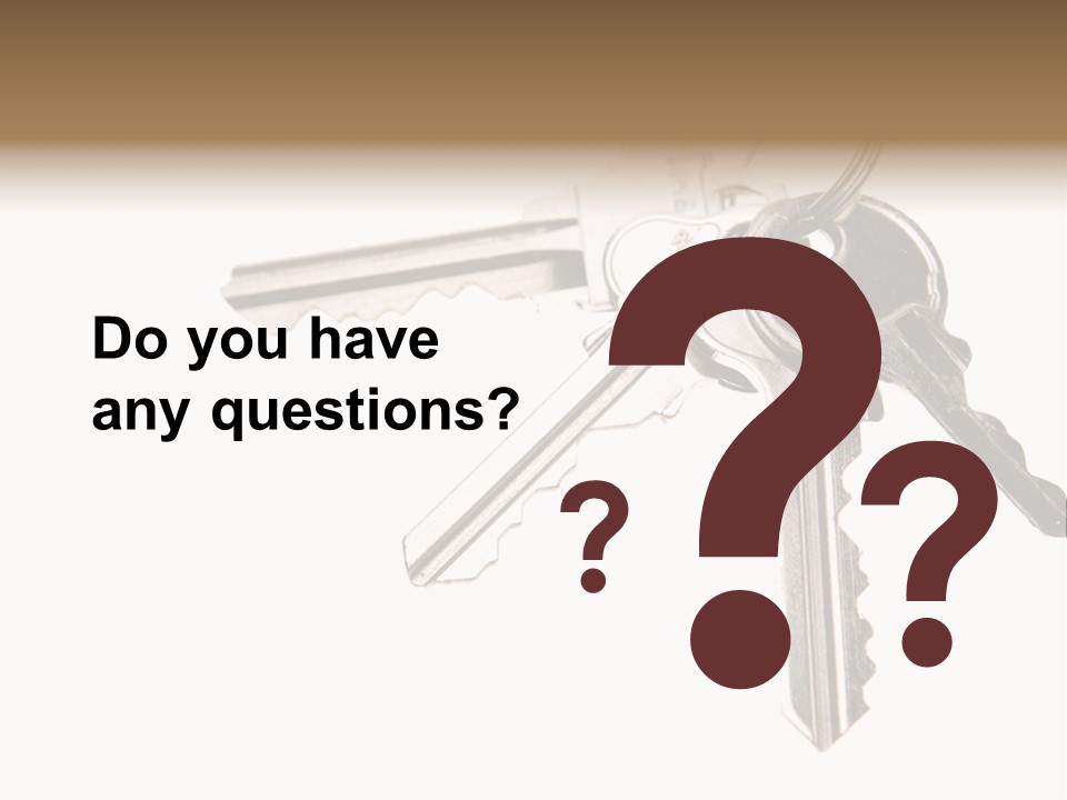 Keys Locksmith Inside PowerPoint Template