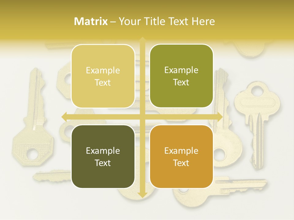 Golden Wealth Concept PowerPoint Template