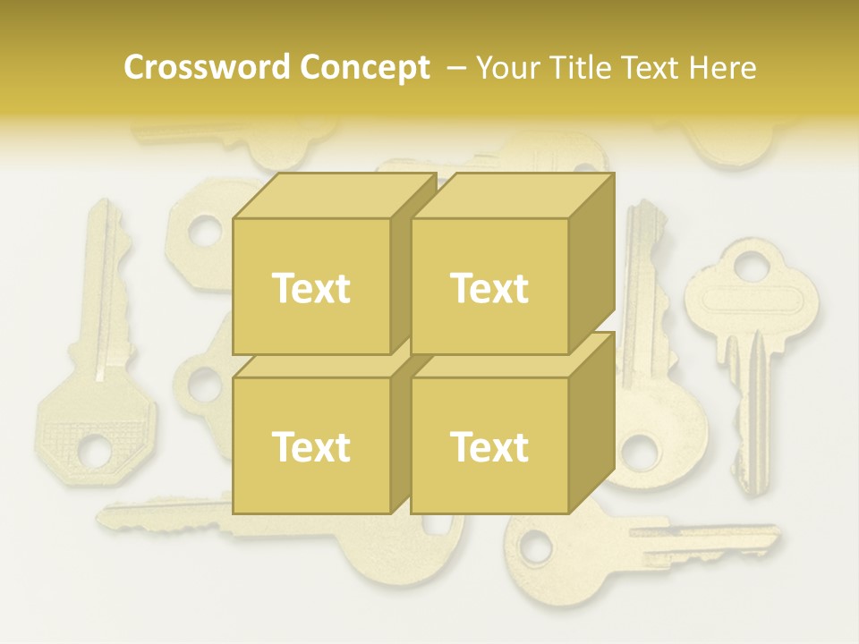 Golden Wealth Concept PowerPoint Template