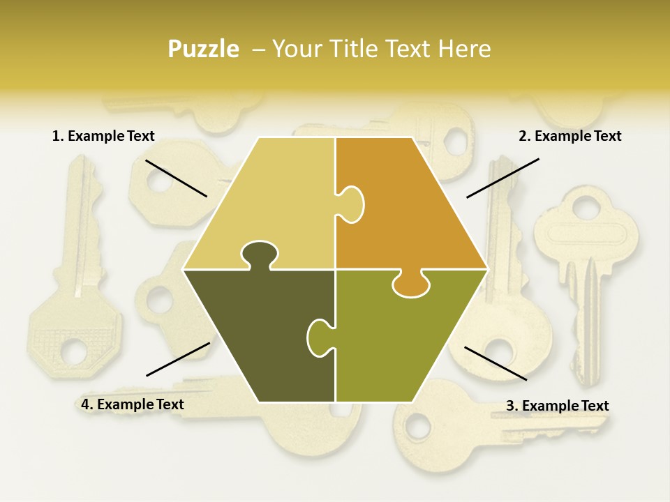 Golden Wealth Concept PowerPoint Template