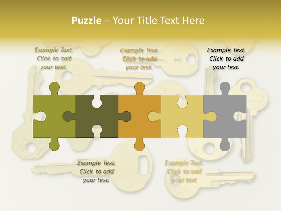 Golden Wealth Concept PowerPoint Template