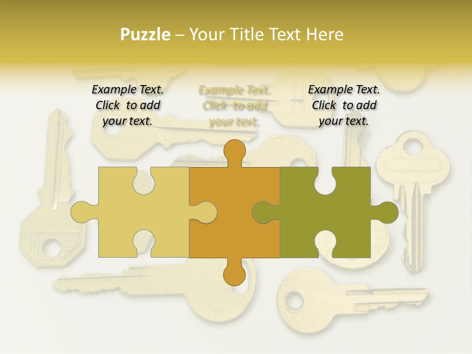 Golden Wealth Concept PowerPoint Template