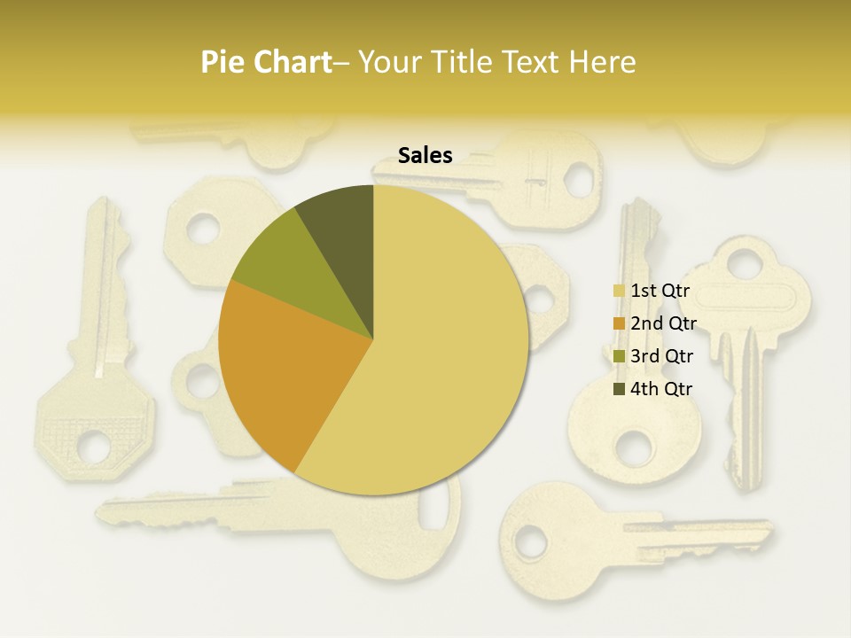 Golden Wealth Concept PowerPoint Template