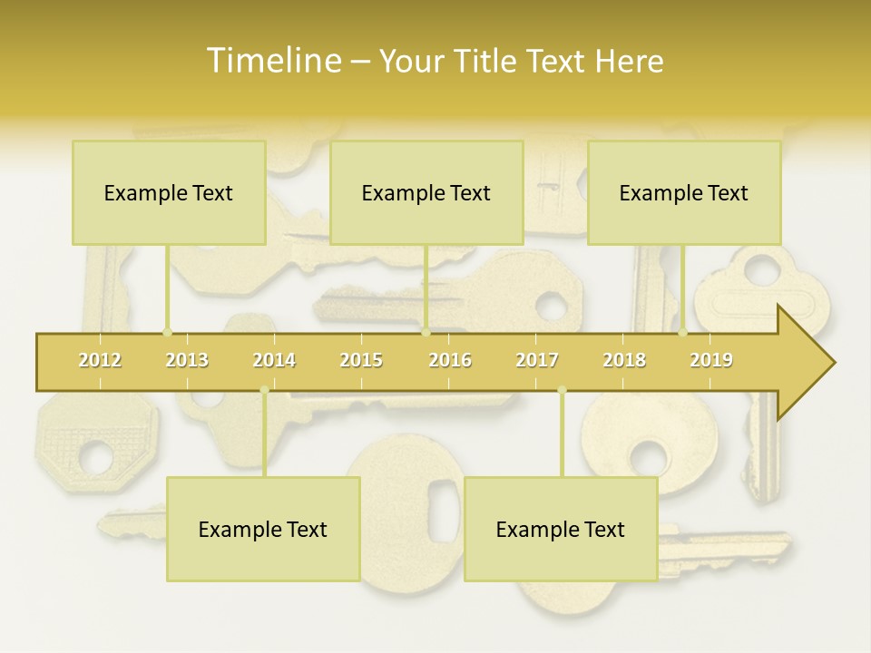 Golden Wealth Concept PowerPoint Template